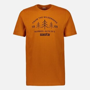 Sasta Wilderness t-shirt Orange
