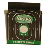 Tarkka paikkatarra, 11 mm valkoinen