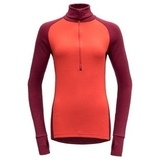 Devold Expedition Woman Zip Neck Beetroot