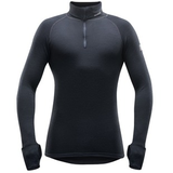 Devold Expedition Man Zip Neck Black