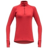 Devold Expedition Woman Zip Neck Chilli