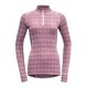 Devold Alnes Woman Half Zip Neck Iris